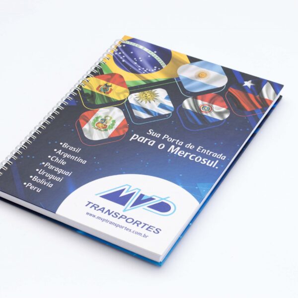 CADERNO DE NEGÓCIOS G - 26,6x19,5cm - PERSONALIZADO